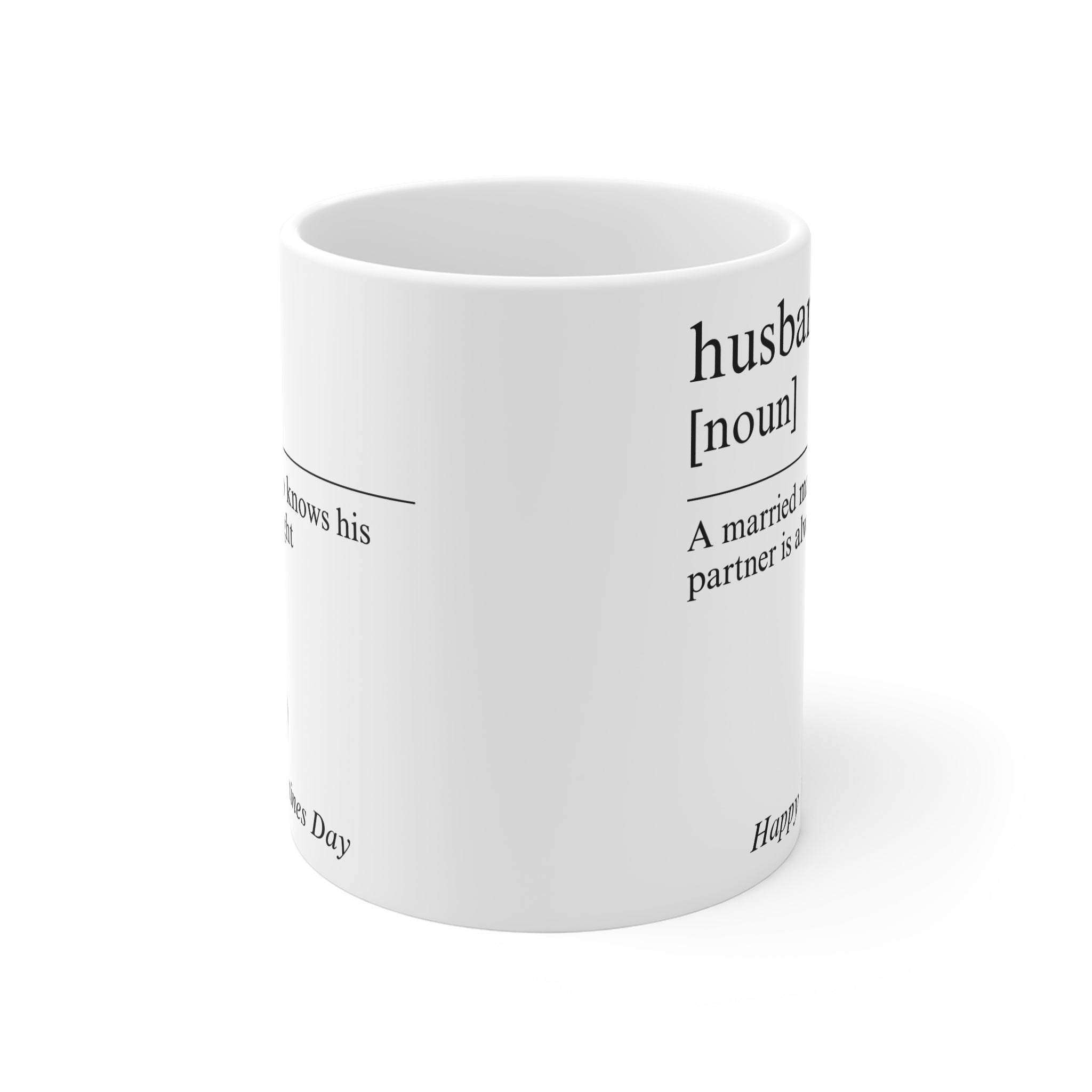 Husband Definition Mug — Valentine’s Day Gift