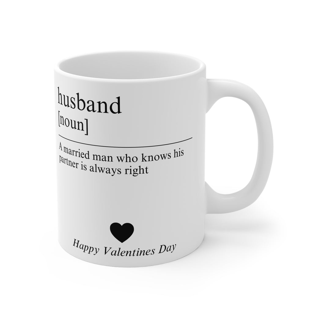 Husband Definition Mug — Valentine’s Day Gift