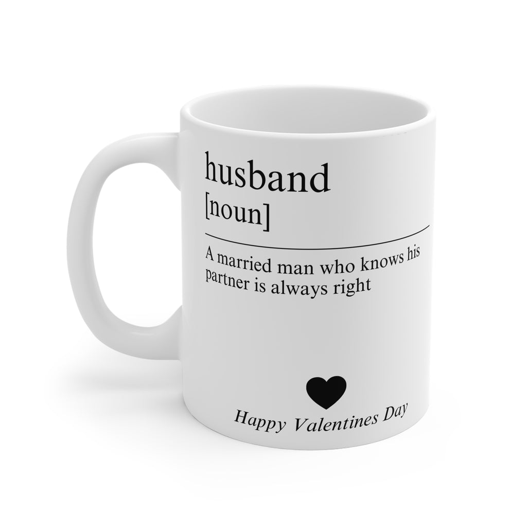 Husband Definition Mug — Valentine’s Day Gift