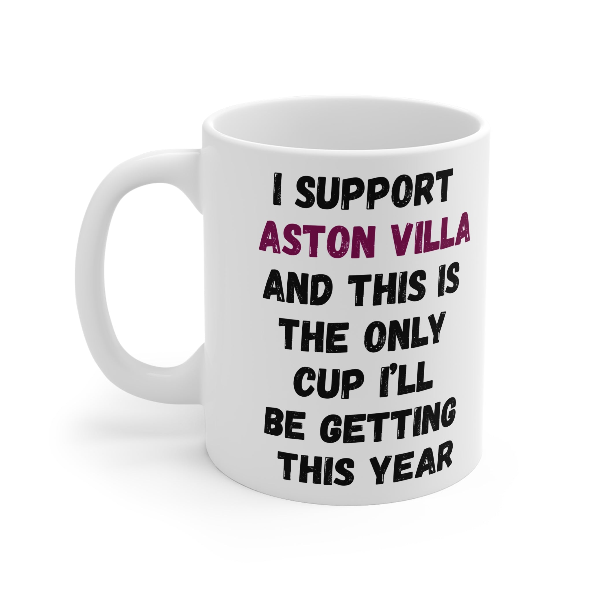 Aston Villa Supporter Mug - Football Fan Gift
